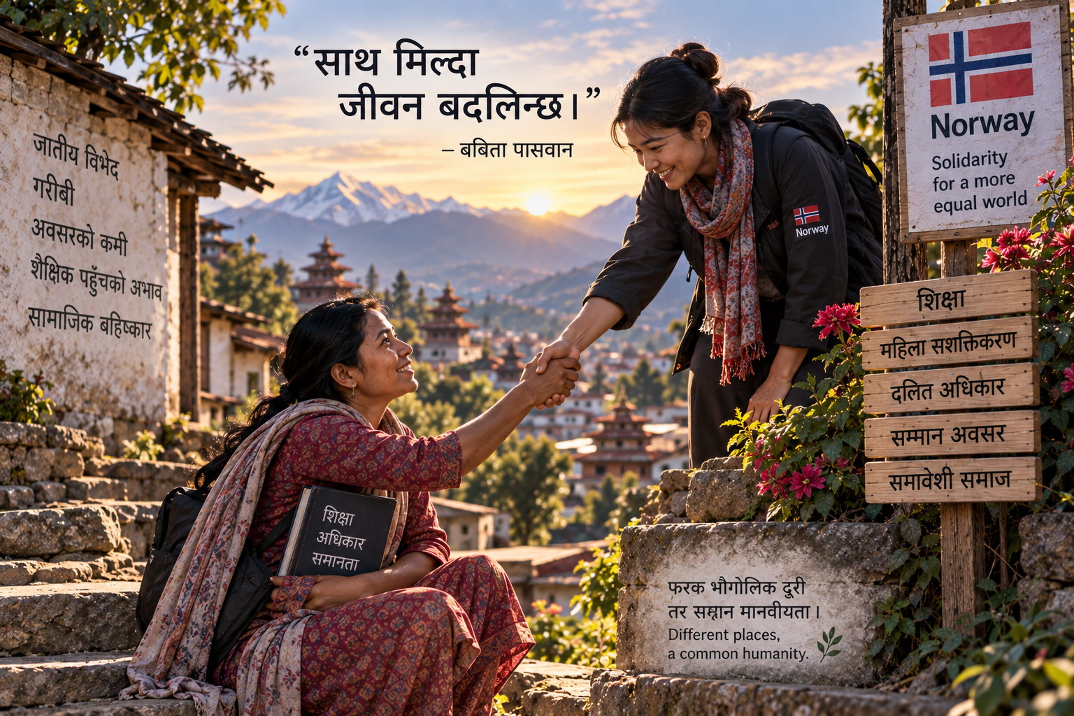 बबिताको आँसु पुछ्न सात समुद्रपारिबाट आएको हात
